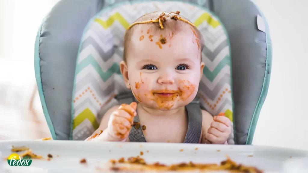 تغذیه نوزاد از 6 ماهگی با غذاهای جامد همراه میشود و مادران باید نوزاد خود را با مواد مغذی و مقوی تغذیه کنند.